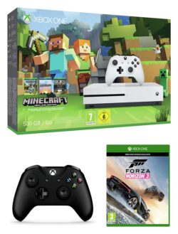 Xbox One S 500GB Console Minecraft and Forza Horizon3 Bundle